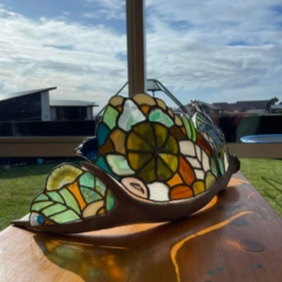 Wild Elegance - Stained Glass Antler